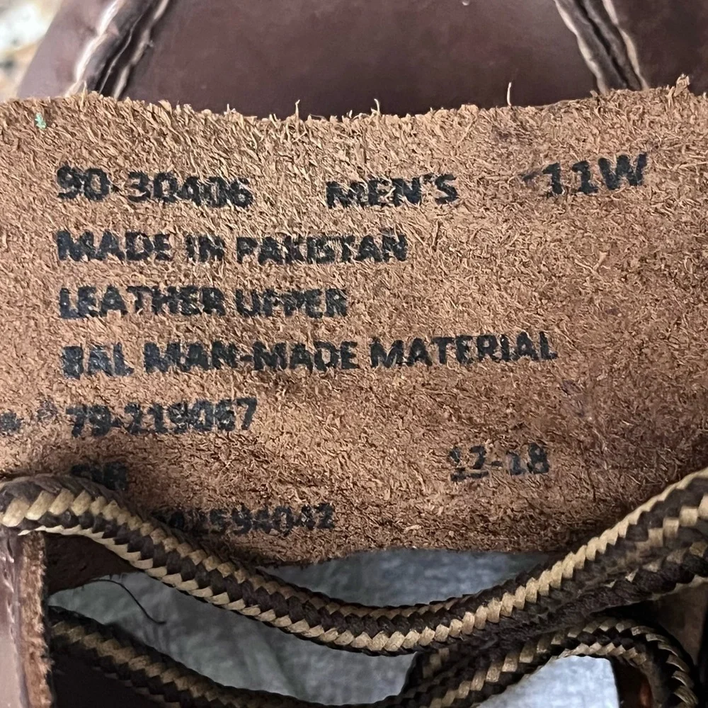 DOCKERS Men's Vargas Leather Chocolate brown Boat Shoe Preppy Fishermen Angler